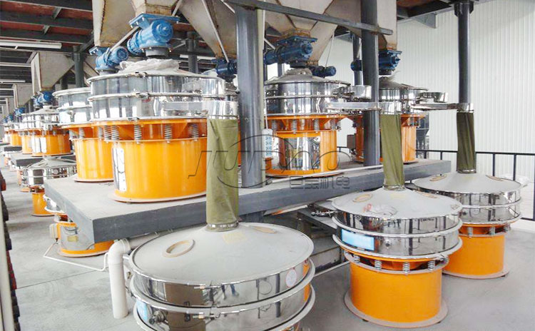 三元旋振篩 旋振篩客戶現場