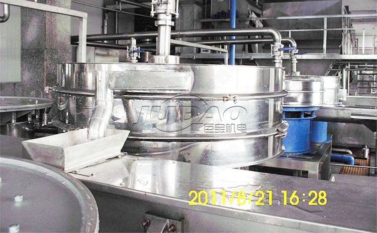 三元旋振篩 旋振篩客戶現場