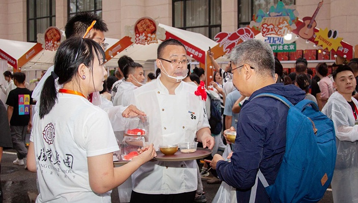 以食為媒，淮揚(yáng)菜品鑒堂受邀參展“北京國際美食薈”